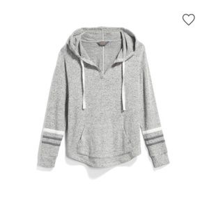 Lightweight knit hoodie